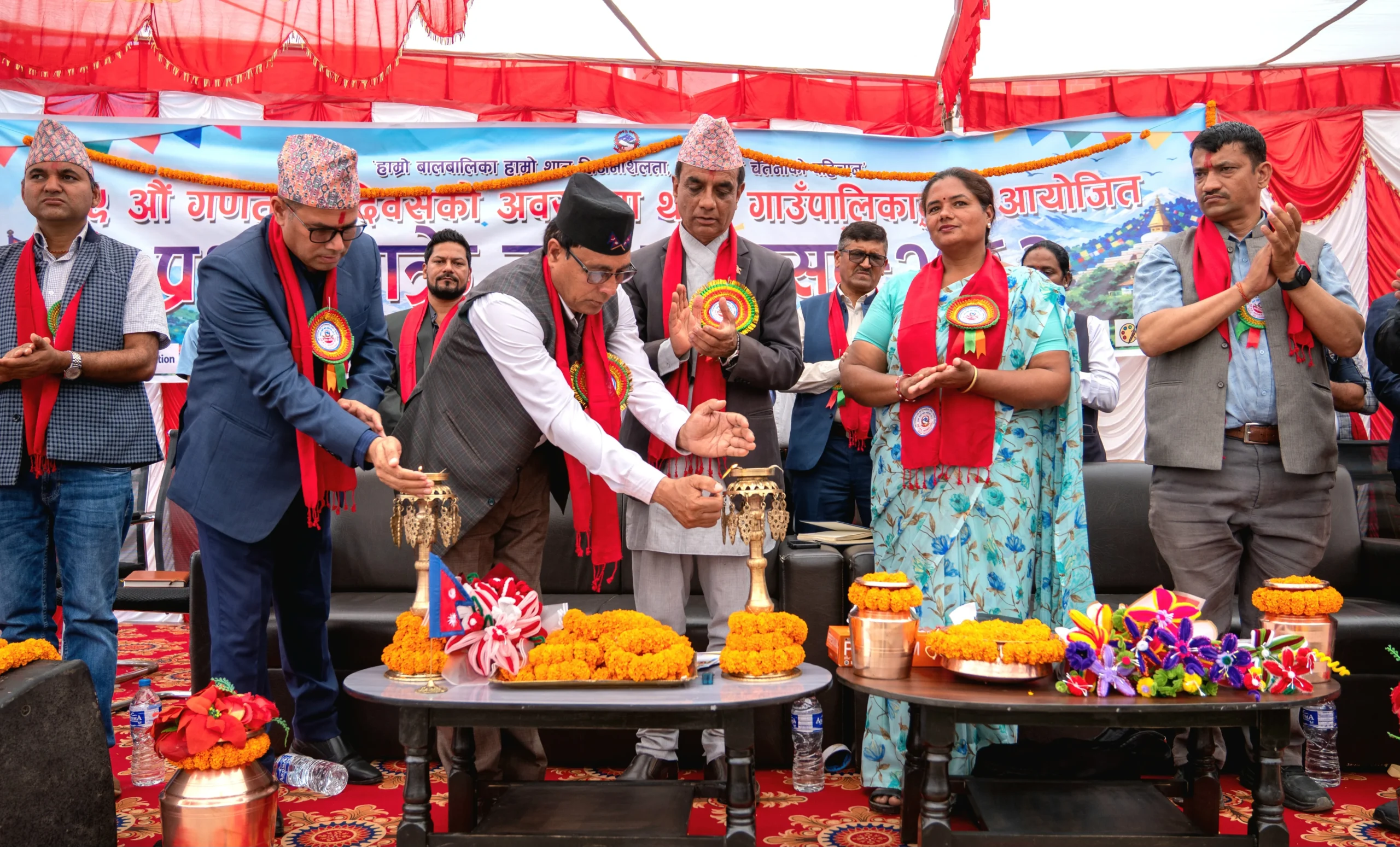 धादिङको थाक्रेमा प्रथम बाल महोत्सव सुरु 